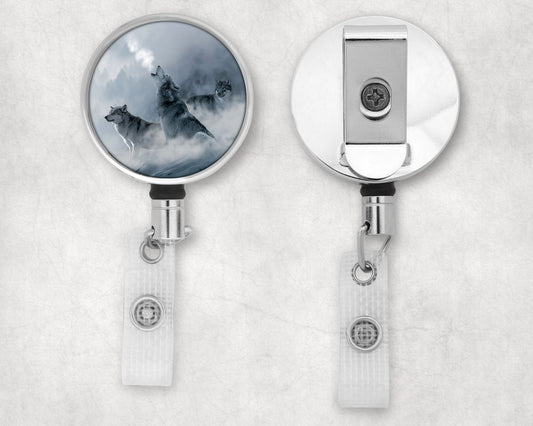 Howling Wolves Art Badge Reel