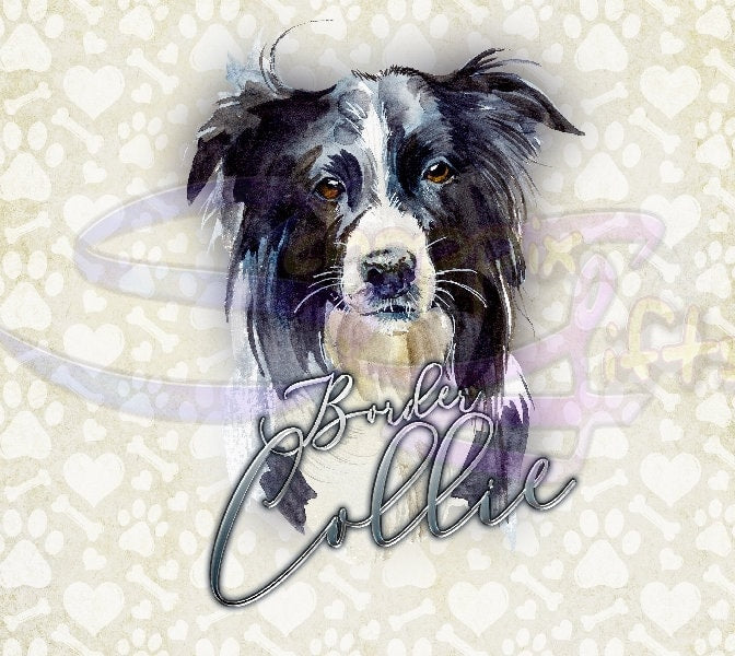 Border Collie Art 20oz Stainless Steel Tumbler - Schoppix Gifts