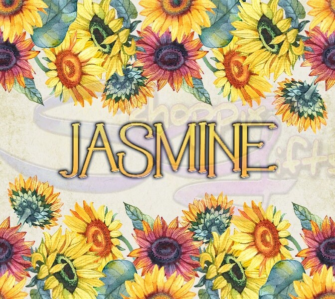 Personalized Sunflower Art 20oz Stainless Steel Tumbler - Schoppix Gifts