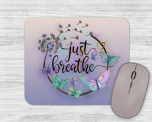 Inspirational Dandelion Art Rubber Mousepad - 2 Design Choices