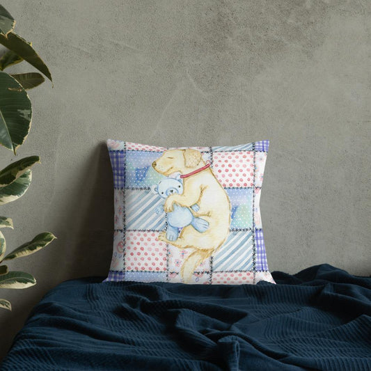 Napping Puppy Throw Pillow - Schoppix Gifts
