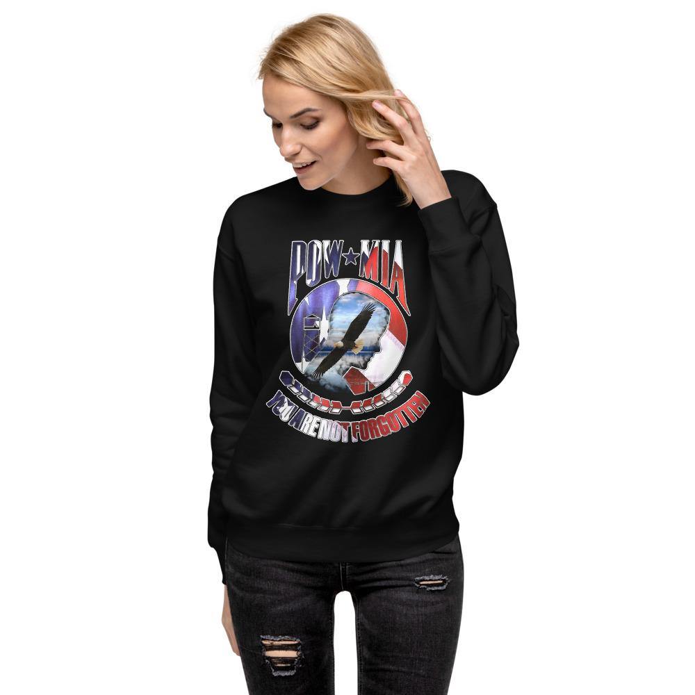 POW/MIA Unisex Fleece Pullover - Schoppix Gifts