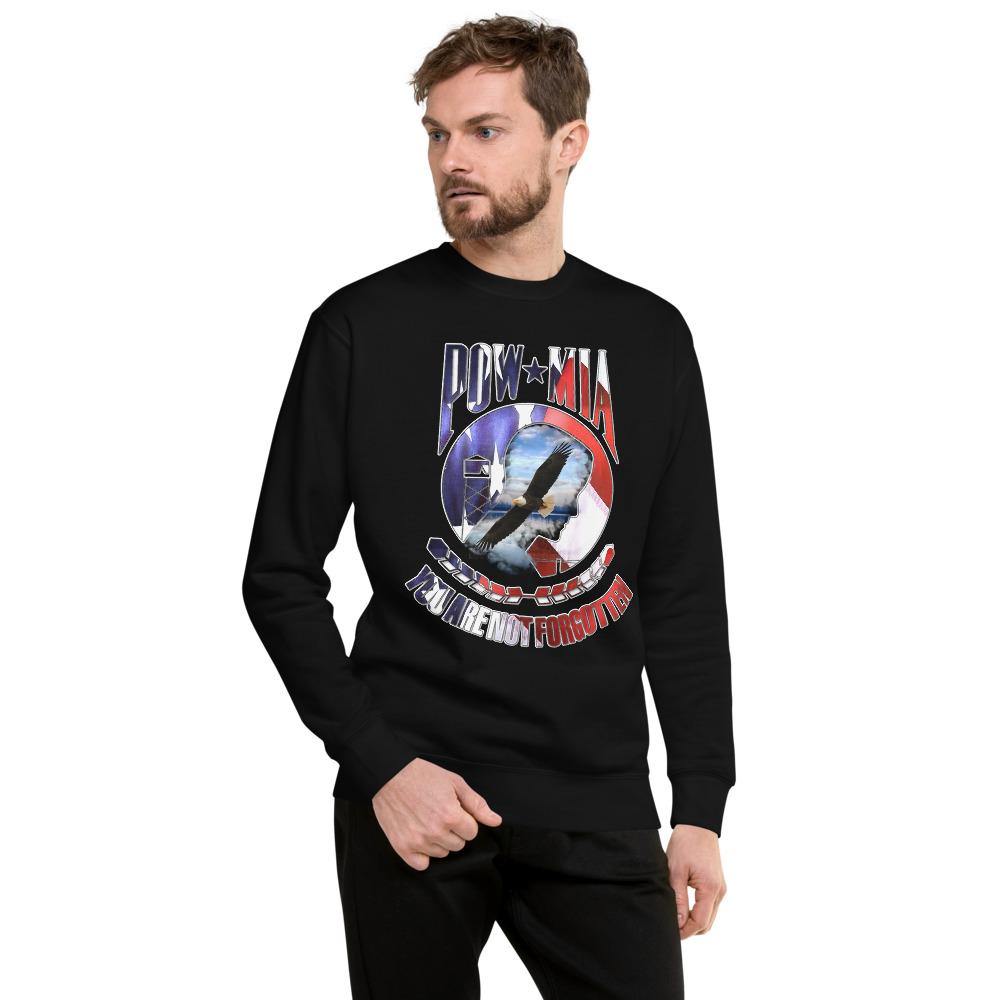 POW/MIA Unisex Fleece Pullover - Schoppix Gifts