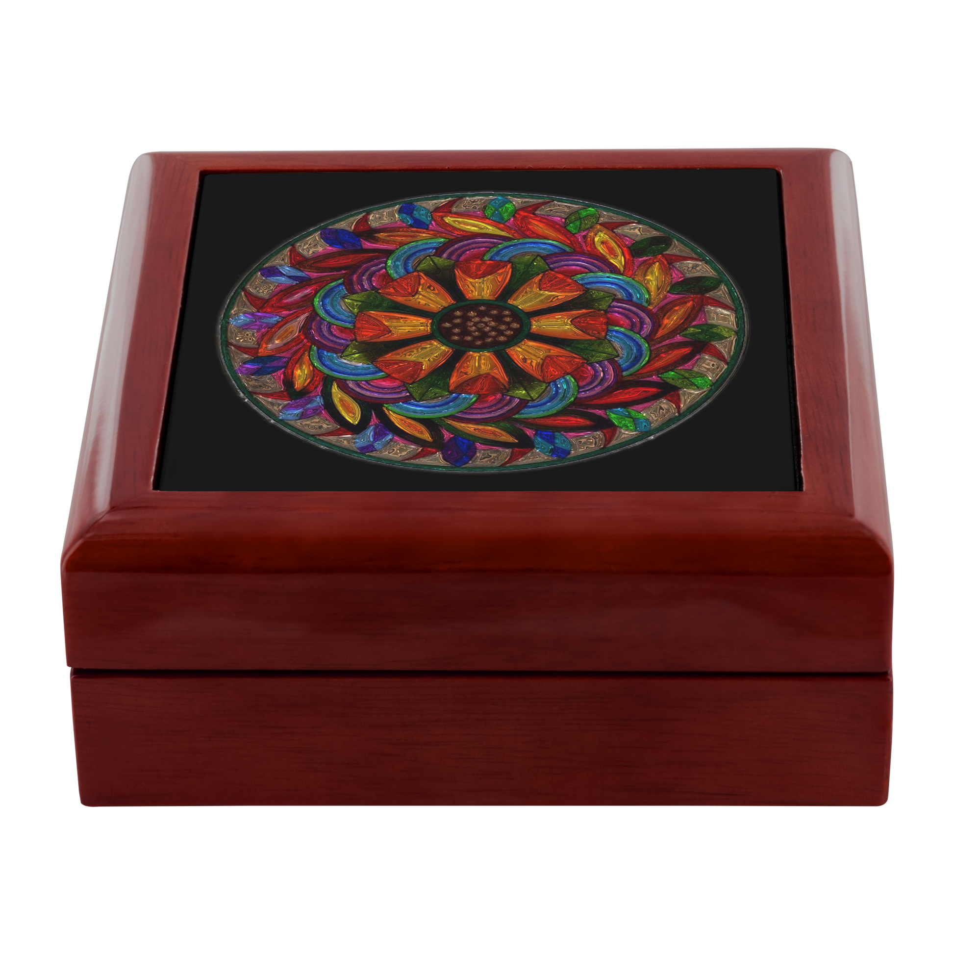 Rainbow Foil Mandala - Schoppix Gifts