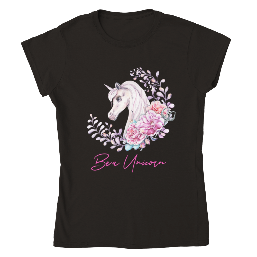 Be a Unicorn Women's Crew Neck T-Shirt
