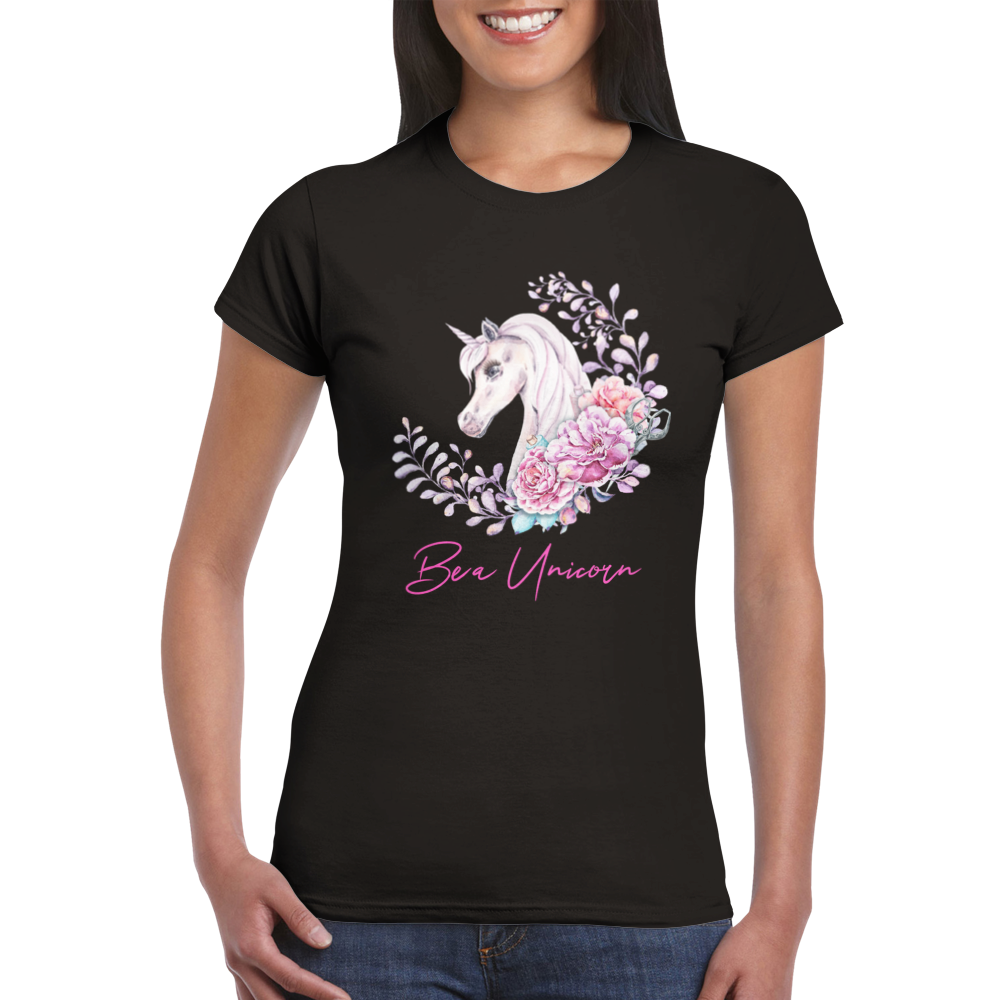 Be a Unicorn Women's Crew Neck T-Shirt