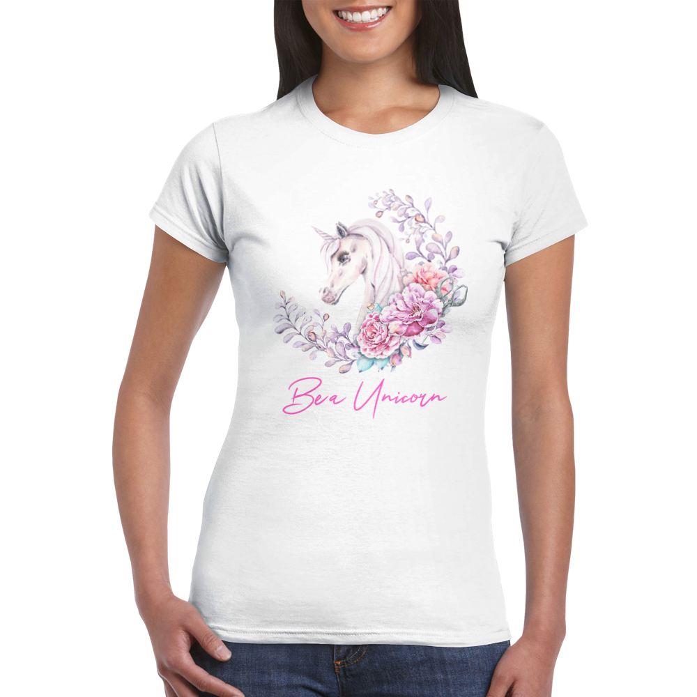 Be a Unicorn Women's Crew Neck T-Shirt