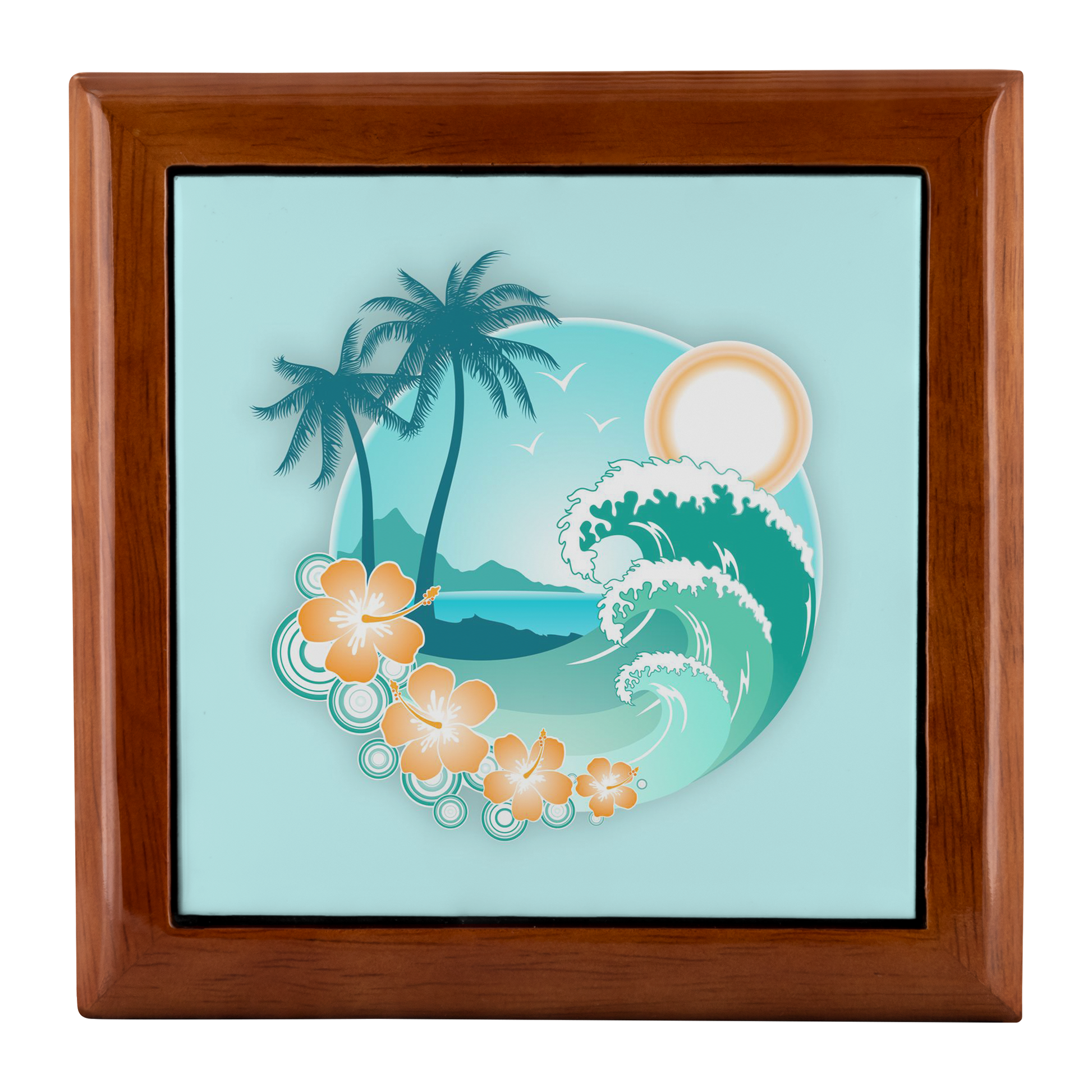 Island Waves Jewelry Box - Schoppix Gifts