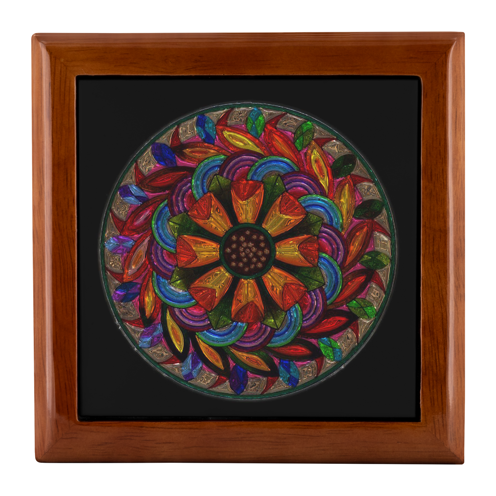 Rainbow Foil Mandala - Schoppix Gifts