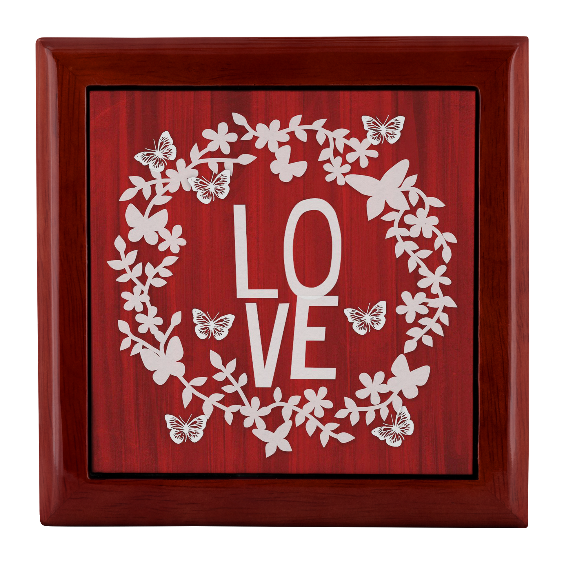 Love Butterfly Wreath Jewelry Box - Schoppix Gifts